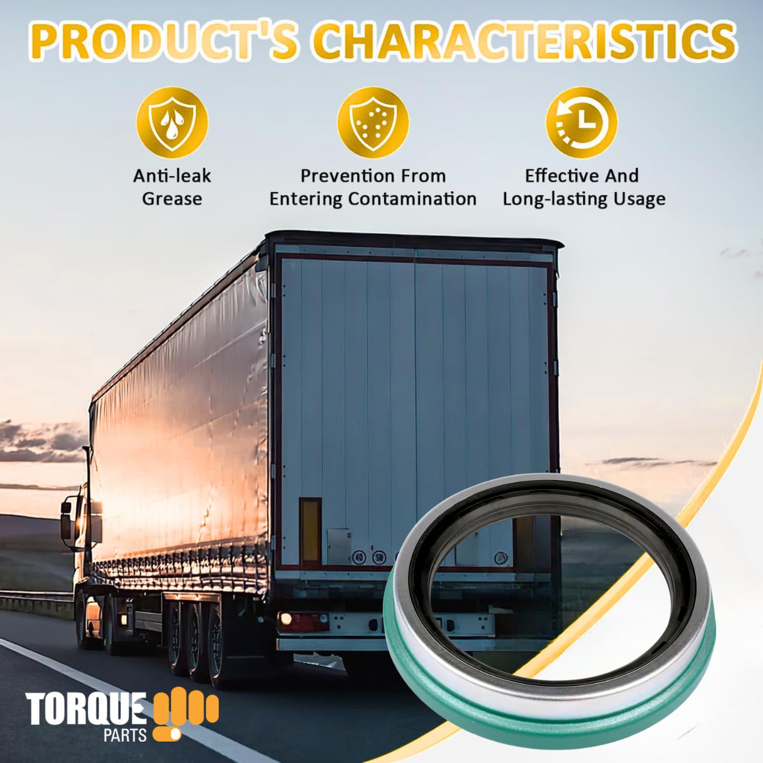 Amazon.com: Torque Drive Axle Wheel Seal Replacement for Stemco